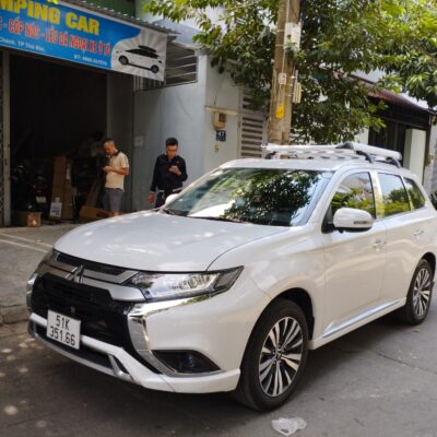 Baga mui xe ô tô Outlander mẫu 1 tầng
