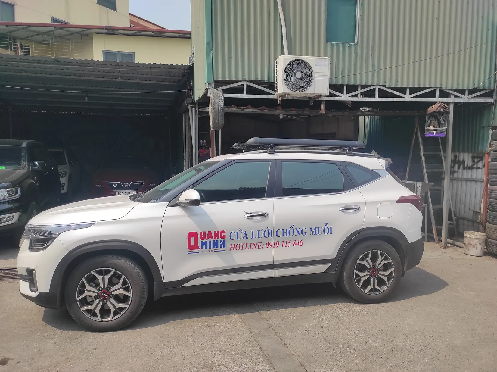 Giá nóc KIA Seltos mẫu 2 tầng Giá nóc KIA Seltos mẫu 2 tầng