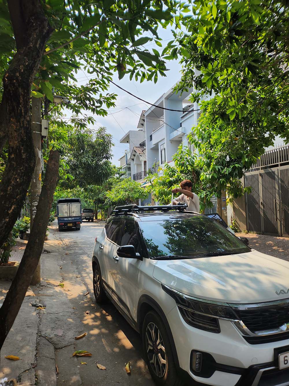 Giá nóc KIA Seltos mẫu 1 tầng Giá nóc KIA Seltos mẫu 1 tầng